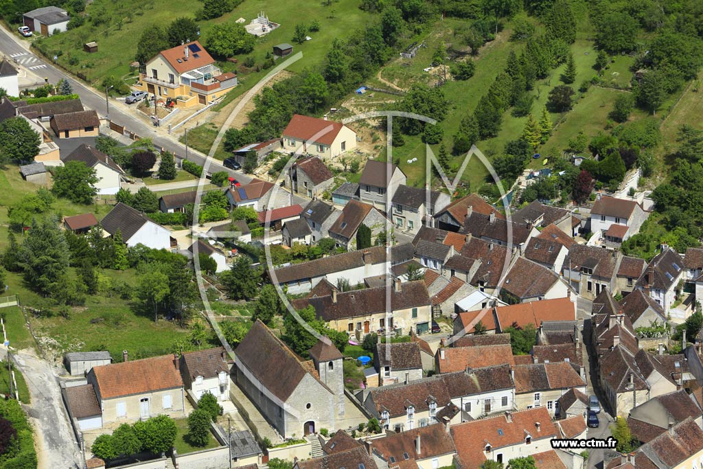 Photo arienne de Saint-Bris-le-Vineux (Bailly)