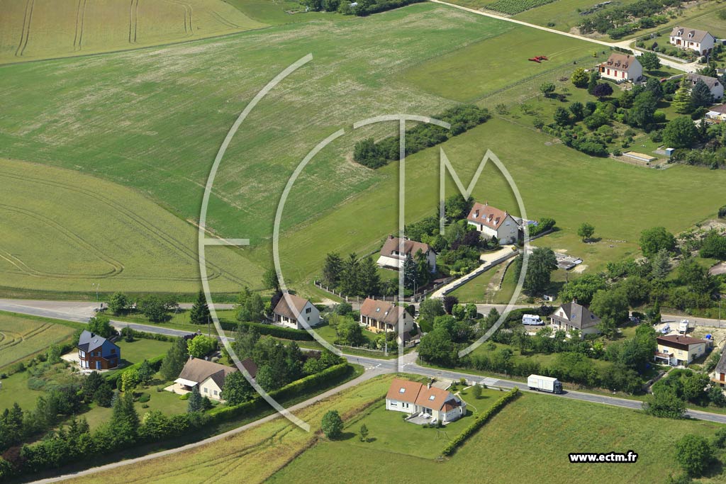 Photo arienne de Saint-Bris-le-Vineux (Grisy)