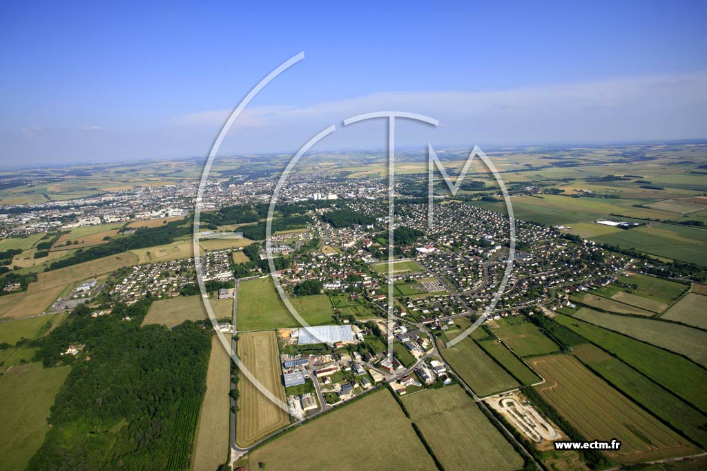 Photo arienne de Saint-Georges-sur-Baulche