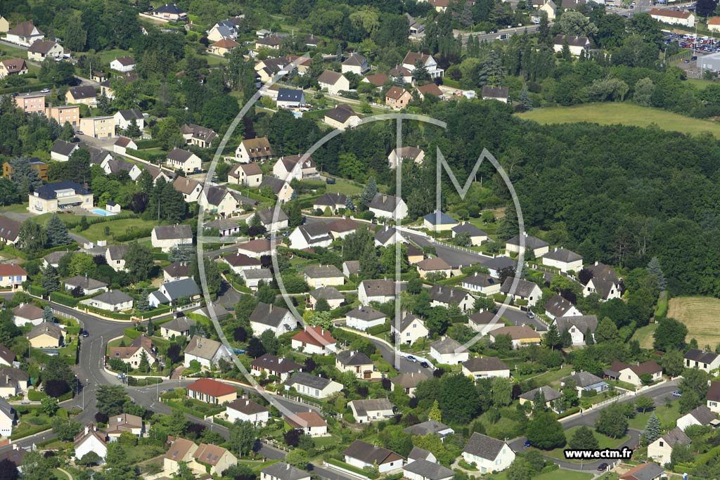 Photo arienne de Saint-Georges-sur-Baulche