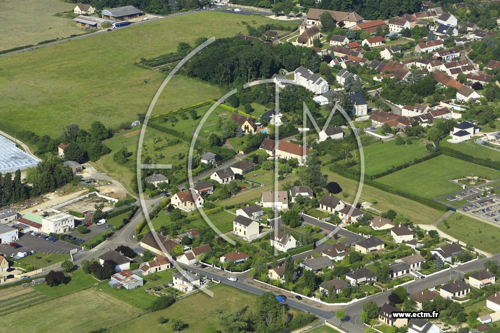 Photo arienne de Saint-Georges-sur-Baulche