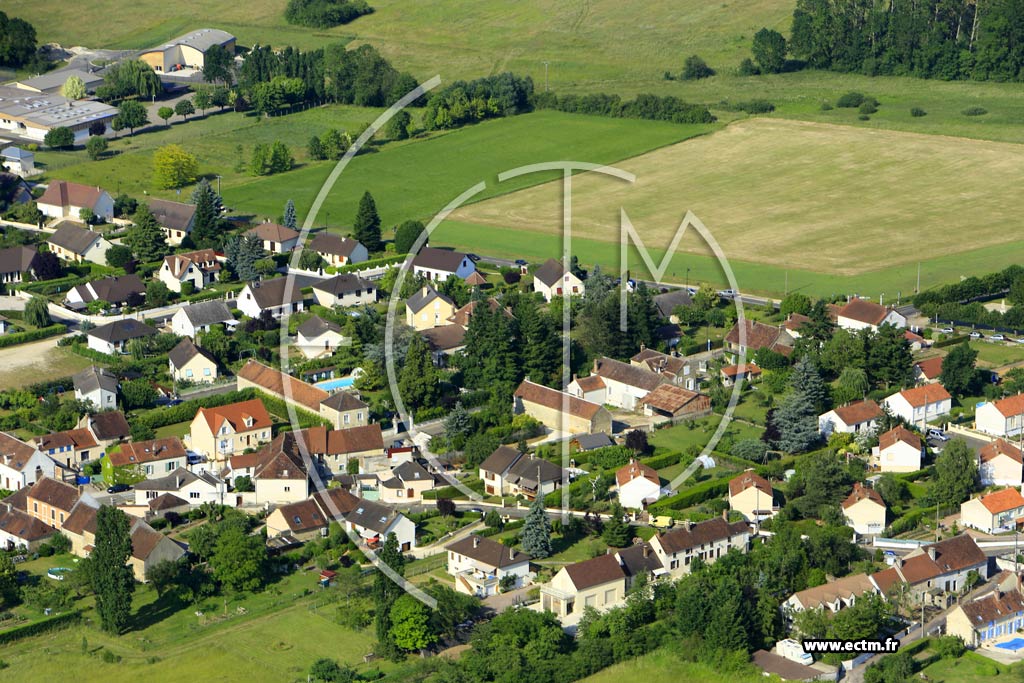 Photo arienne de Saint-Georges-sur-Baulche