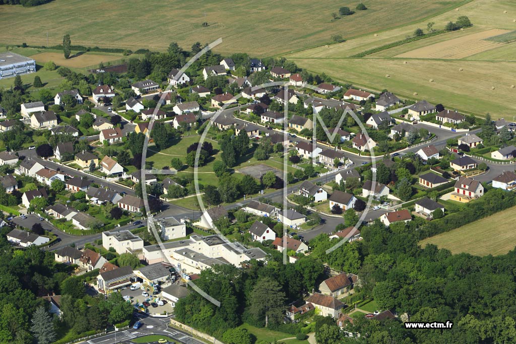 Photo arienne de Saint-Georges-sur-Baulche (le Cormier)
