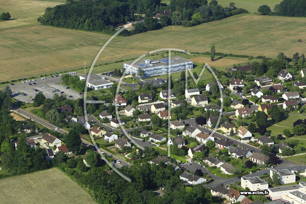 Photo arienne de Saint-Georges-sur-Baulche (le Cormier)