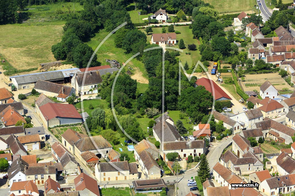 Photo arienne de Vallan