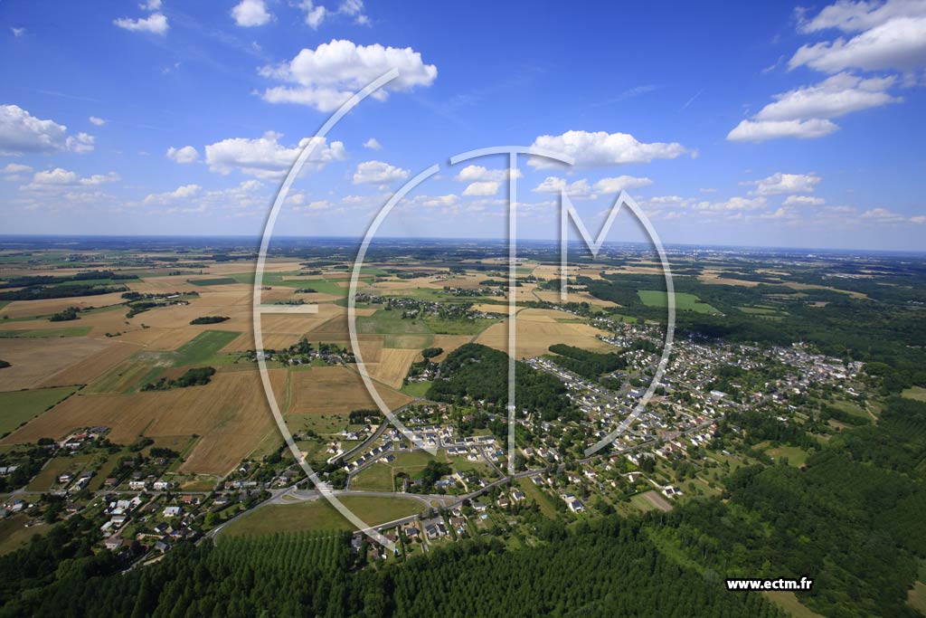 Photo arienne de Artannes-sur-Indre