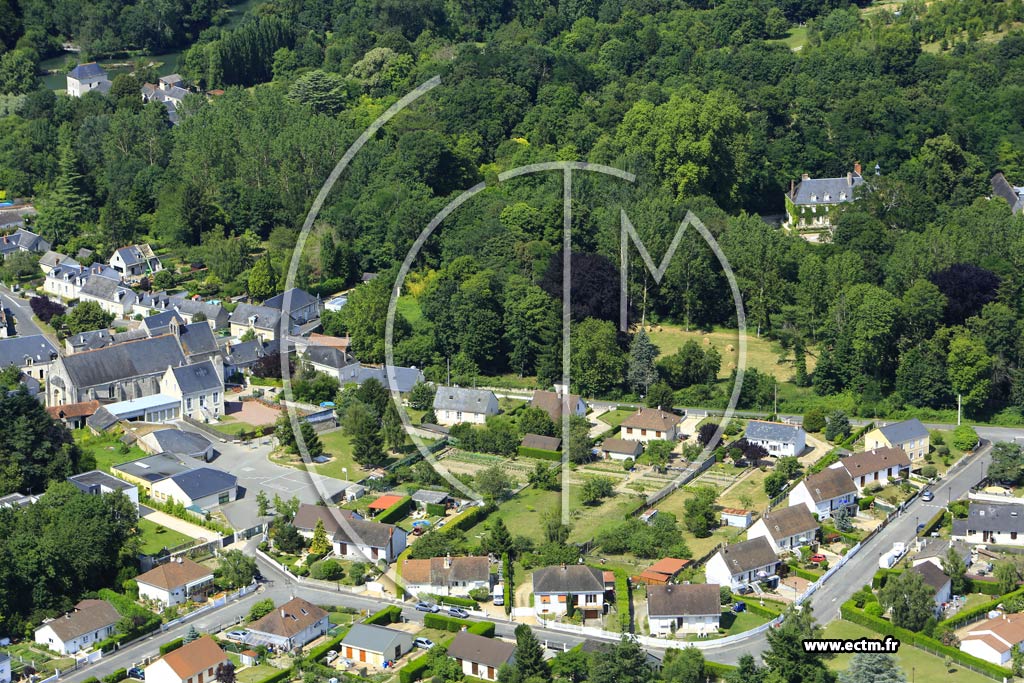 Photo arienne de Pont-de-Ruan