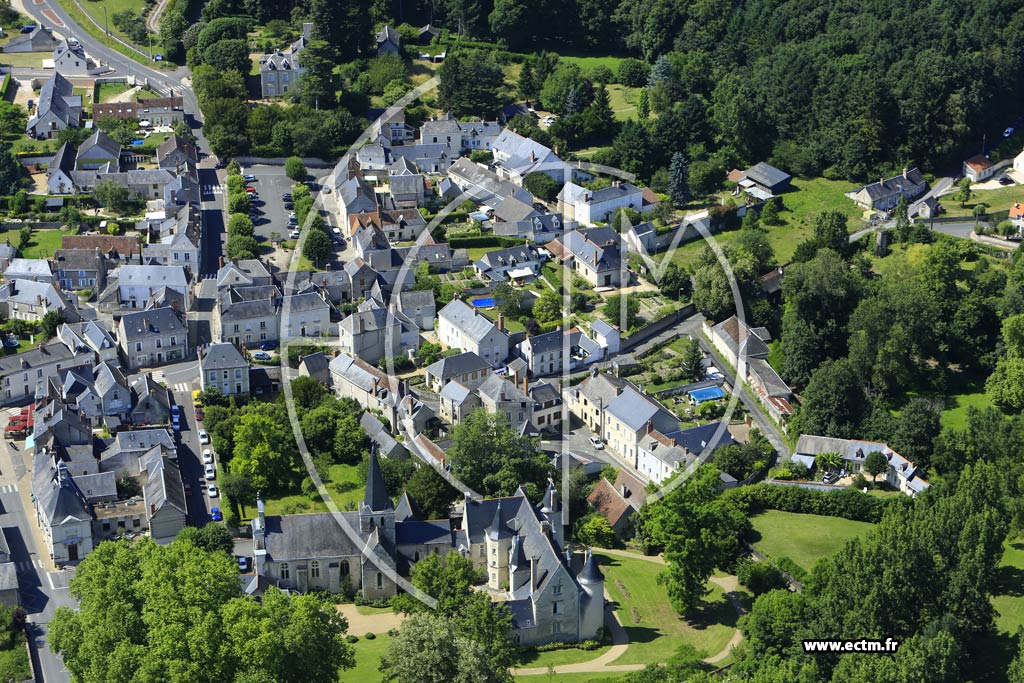 Photo arienne de Artannes-sur-Indre