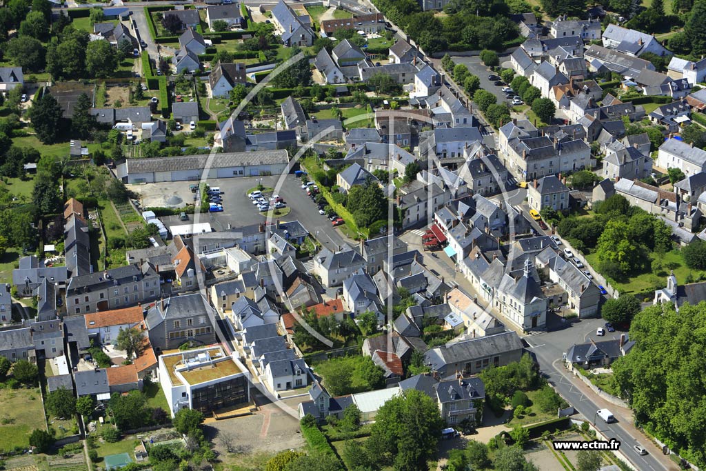 Photo arienne de Artannes-sur-Indre