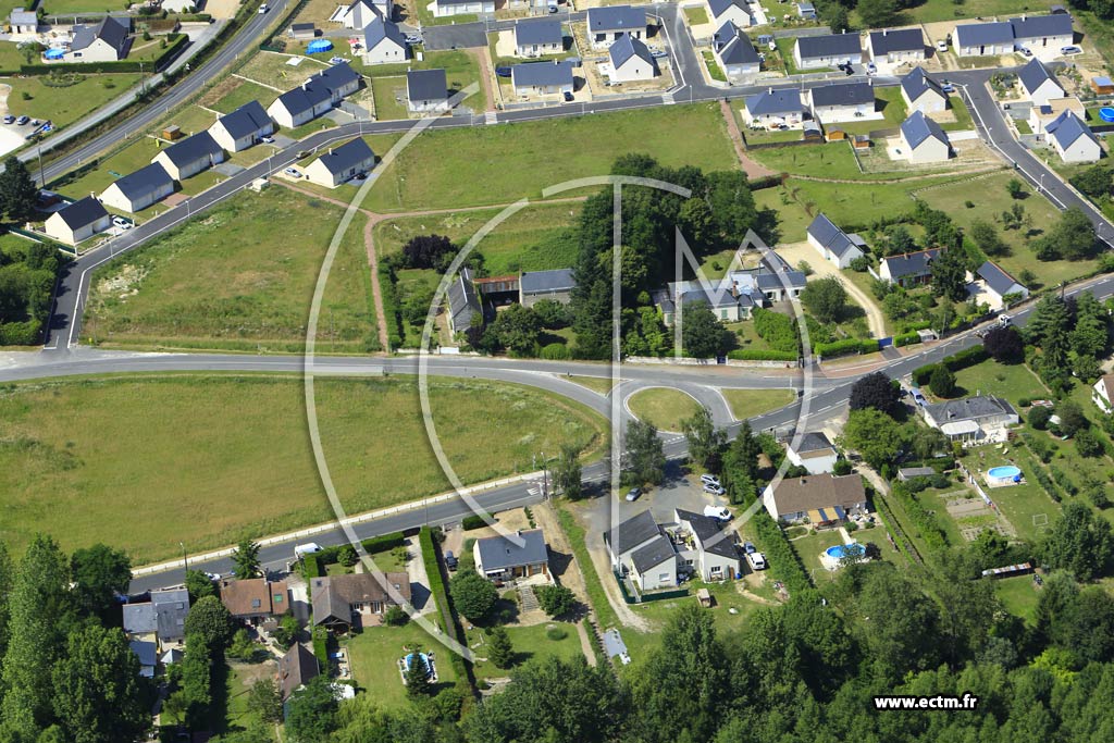 Photo arienne de Artannes-sur-Indre