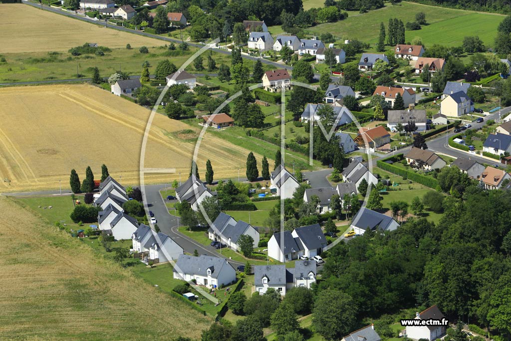 Photo arienne de Artannes-sur-Indre