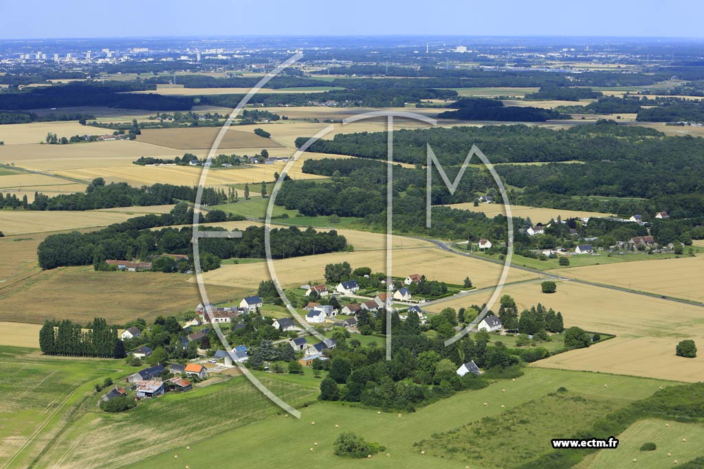 Photo arienne de Artannes-sur-Indre (la Coquinire)