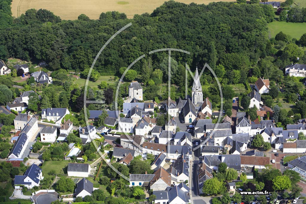 Photo arienne de Azay-sur-Cher