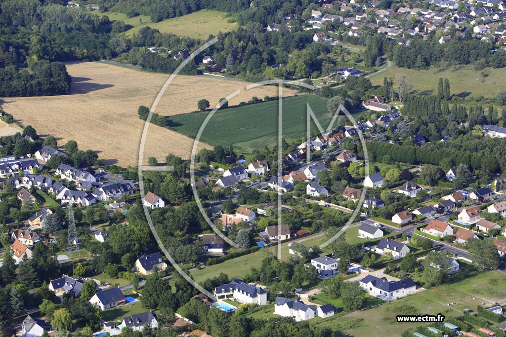 Photo arienne de Ballan-Mir (la Haute Mignardire)