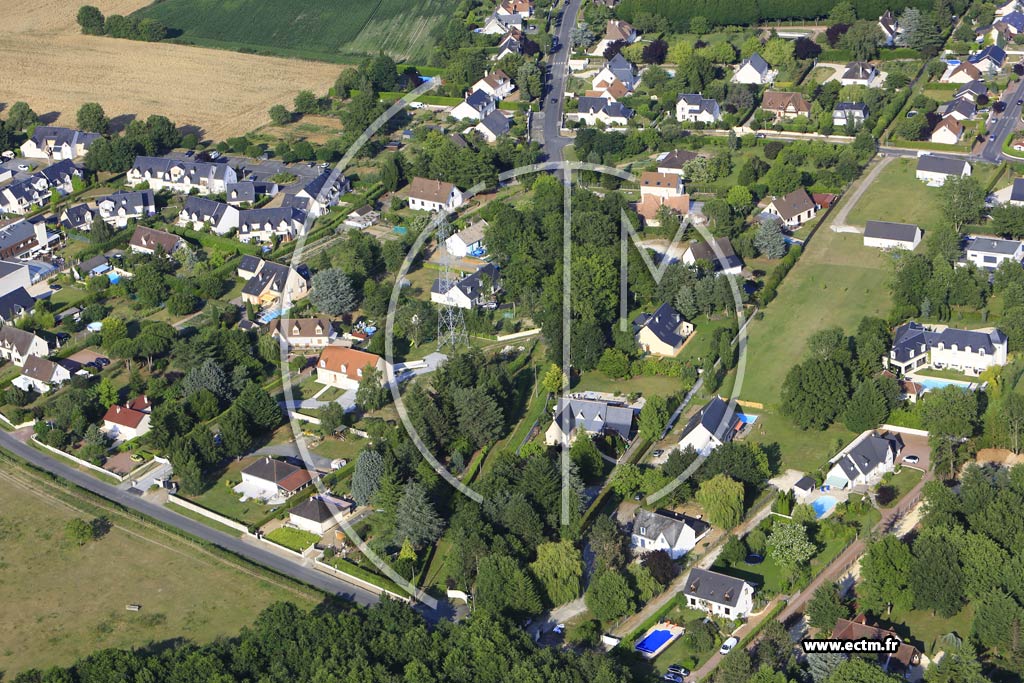 Photo arienne de Ballan-Mir (la Haute Mignardire)
