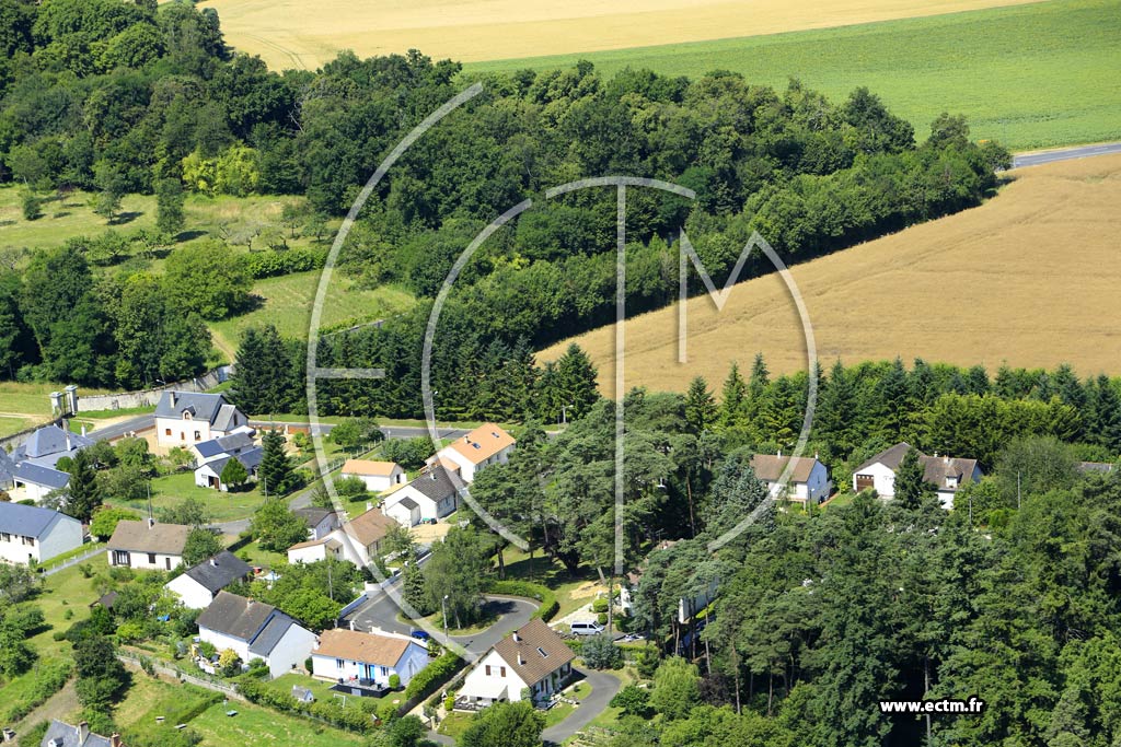 Photo arienne de Beaumont-la-Ronce