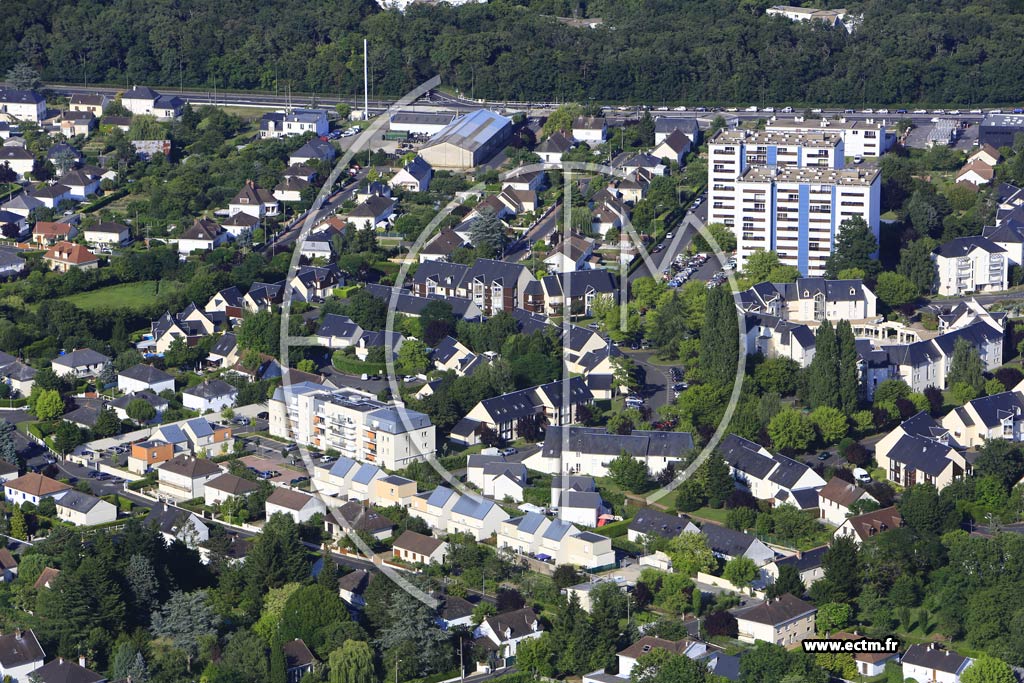 Photo arienne de Chambray-ls-Tours (la Chevalerie)