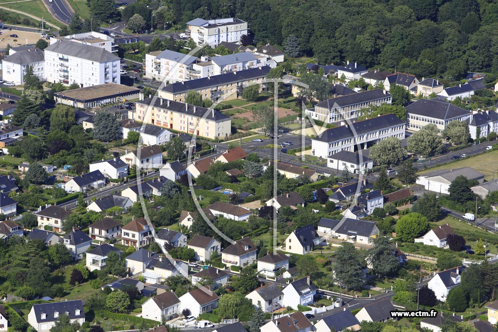 Photo arienne de Chambray-ls-Tours (la Plaine de Chambray)