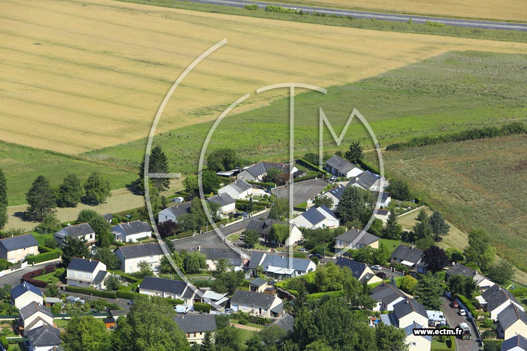 Photo arienne de Chanceaux-sur-Choisille (la Bourdillre)