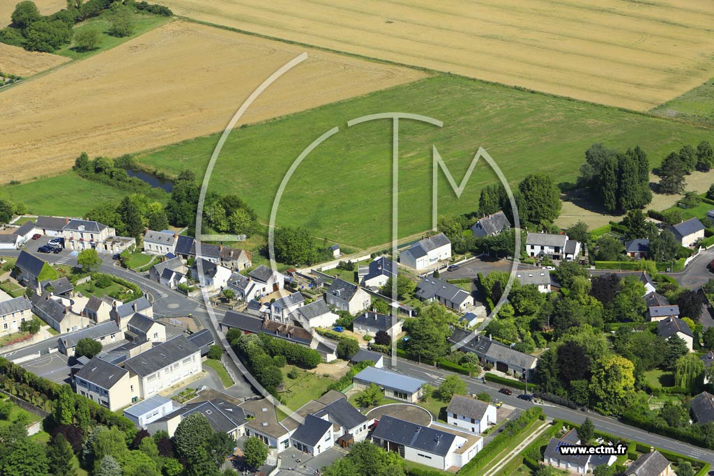 Photo arienne de Chanceaux-sur-Choisille (la Bourdillre)