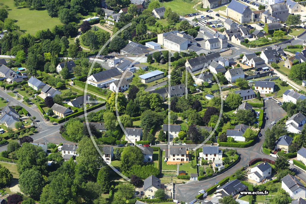 Photo arienne de Chanceaux-sur-Choisille (la Bourdillre)