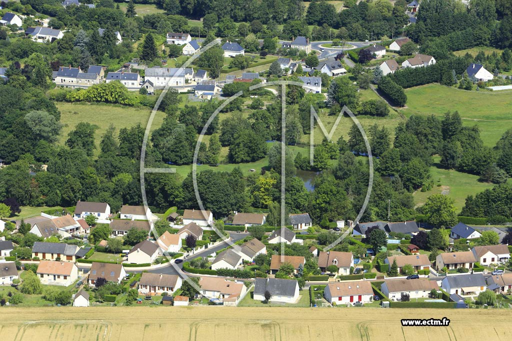 Photo arienne de Chanceaux-sur-Choisille (les Charmes)