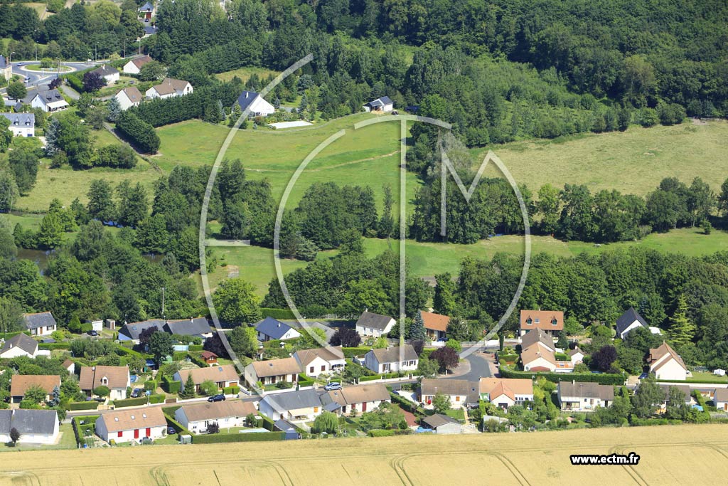 Photo arienne de Chanceaux-sur-Choisille (les Charmes)