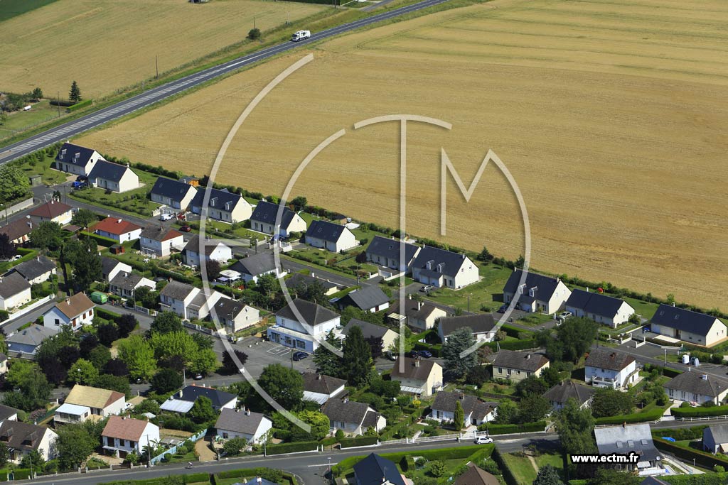 Photo arienne de Chanceaux-sur-Choisille (Saint-Agathe)