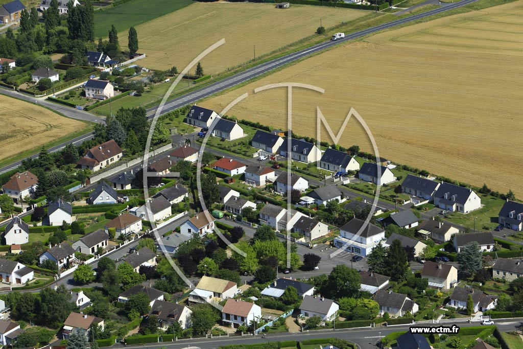 Photo arienne de Chanceaux-sur-Choisille (Saint-Agathe)