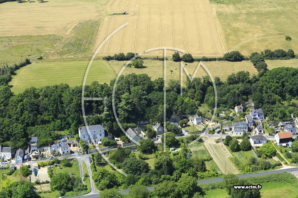 Photo arienne de Cinq-Mars-la-Pile (Bel-Air)