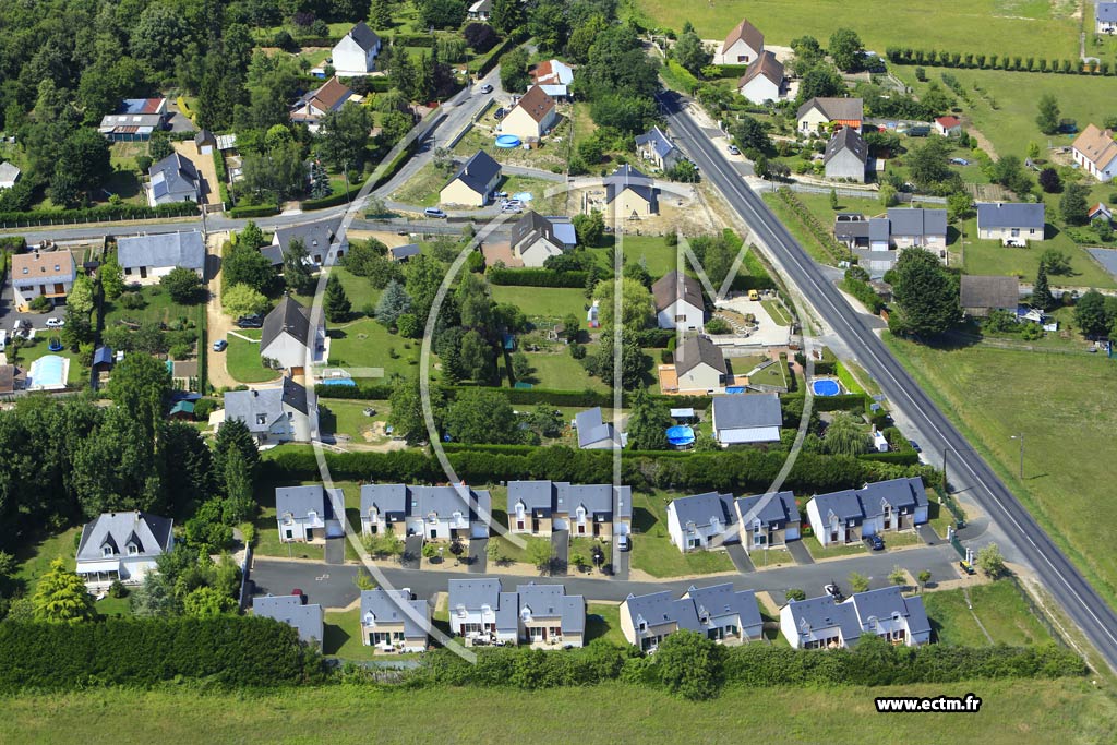Photo arienne de Cinq-Mars-la-Pile (la Gautellerie)
