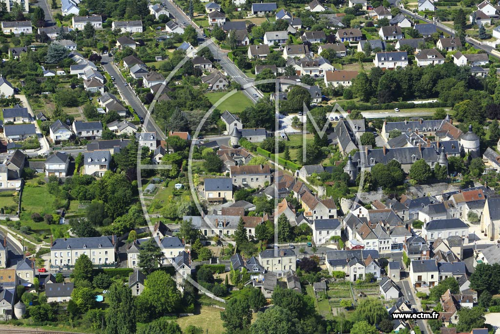 Photo arienne de Esvres