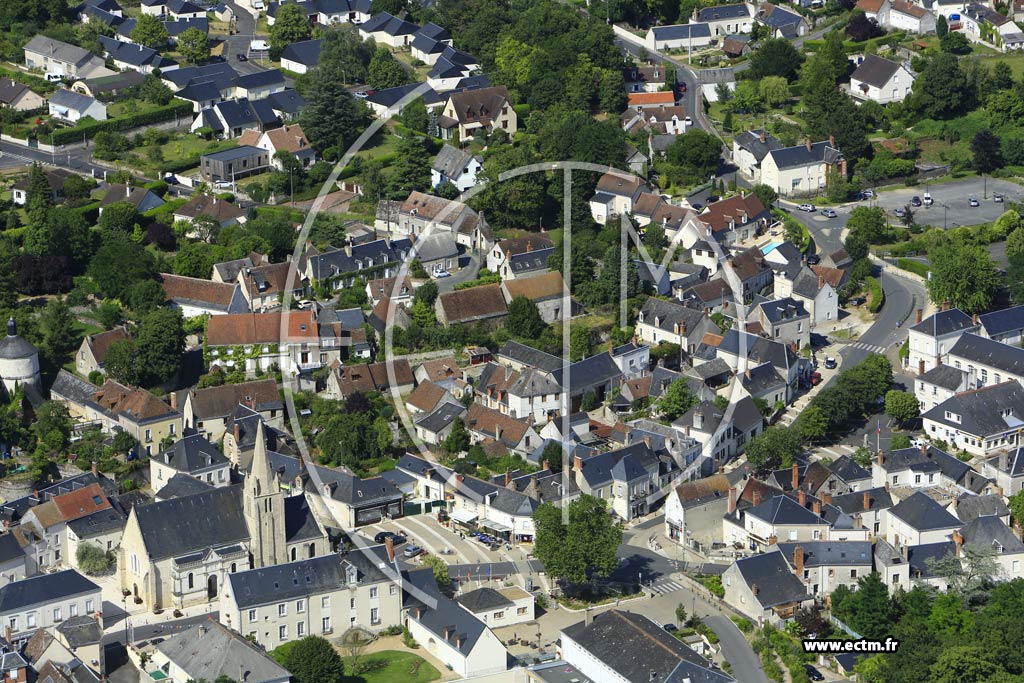 Photo arienne de Esvres