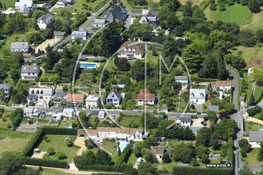 Photo arienne de Fondettes (le Petit Martigny)
