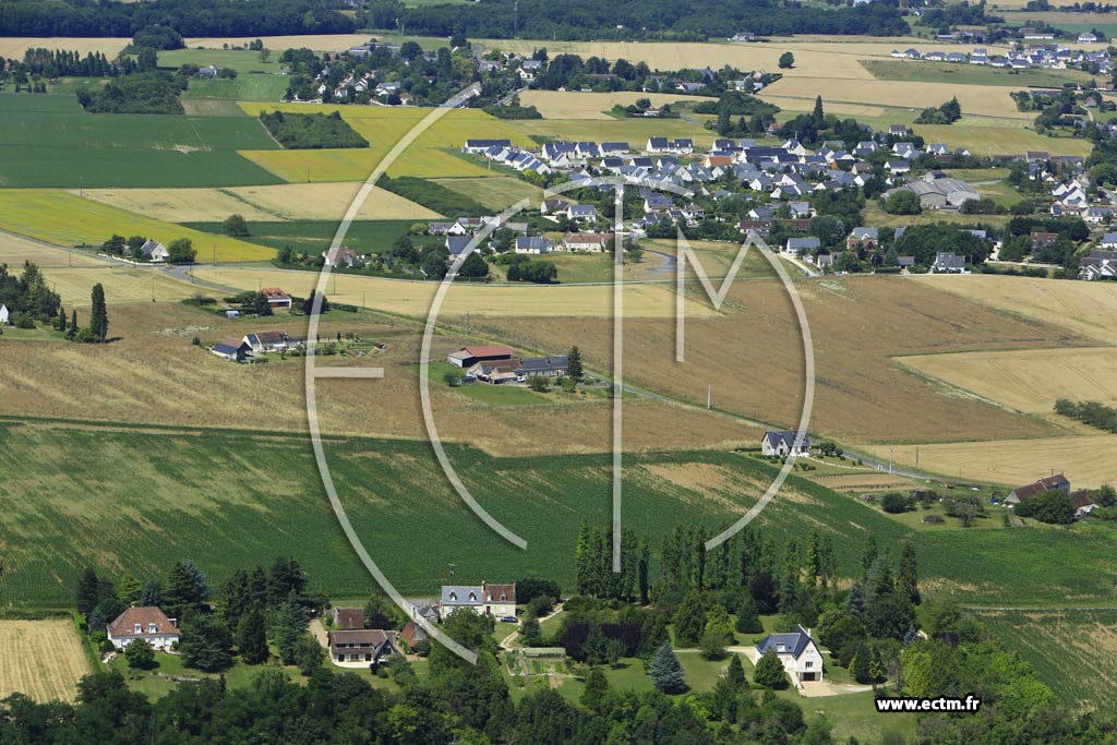 Photo arienne de Fondettes (les Roulets)