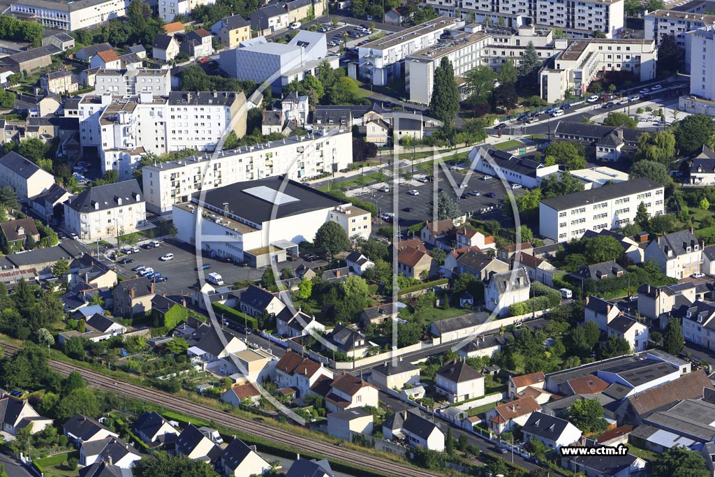 Photo arienne de Jou-ls-Tours