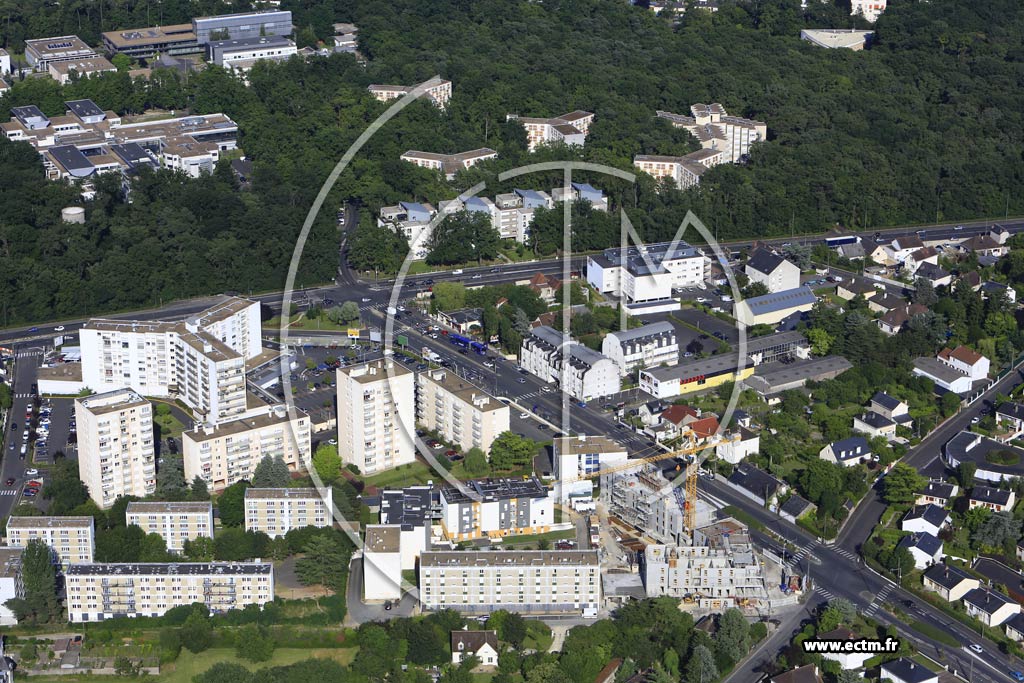 Photo arienne de Jou-ls-Tours (la Bondonnire)