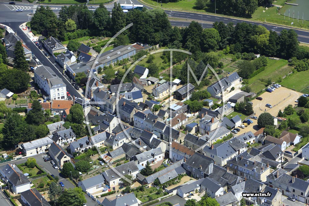 Photo arienne de la Membrolle-sur-Choisille