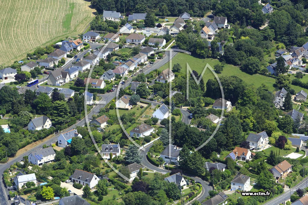 Photo arienne de la Membrolle-sur-Choisille (Beauregard)