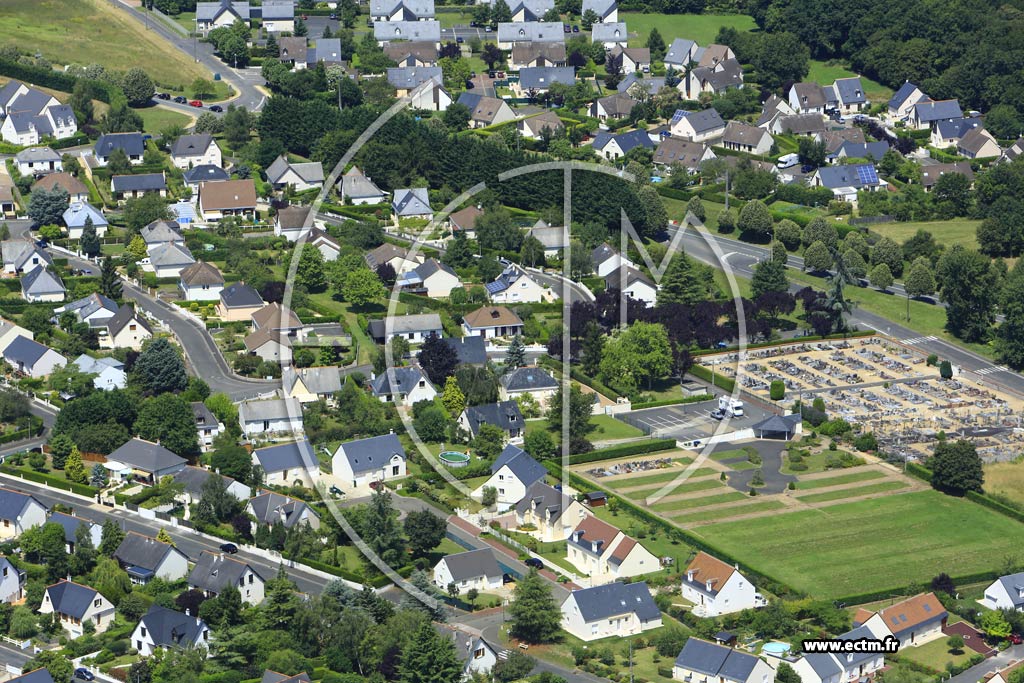 Photo arienne de la Membrolle-sur-Choisille (l'pinerie)