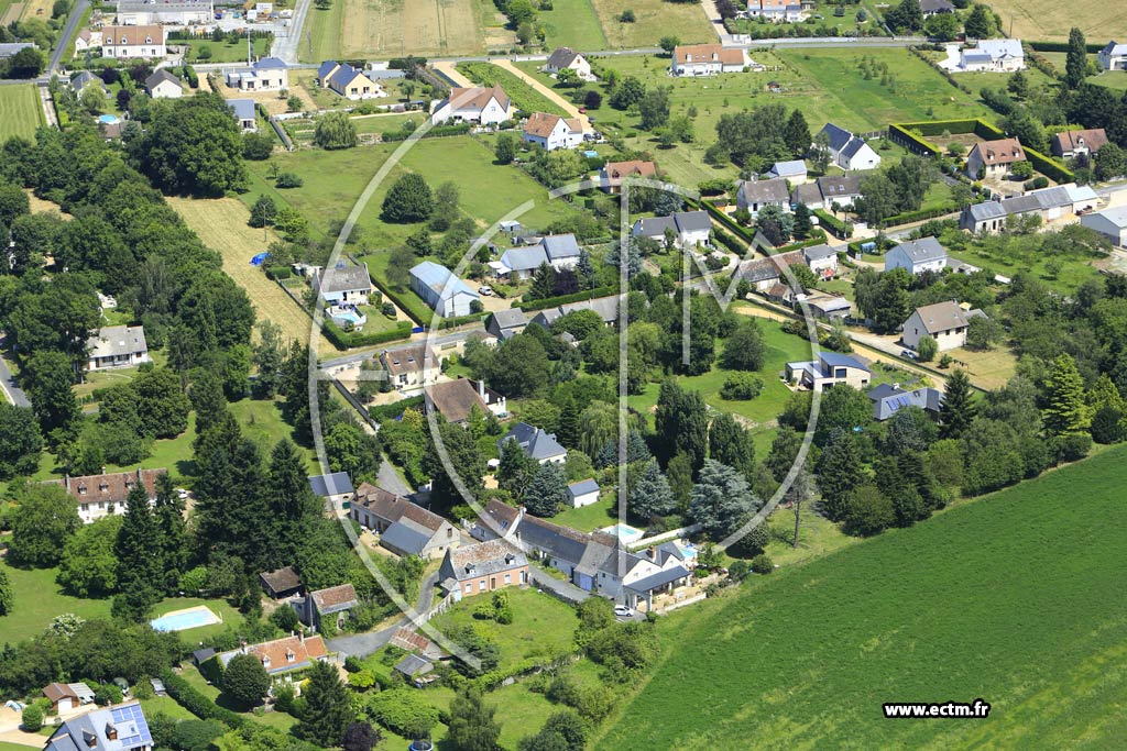 Photo arienne de la Membrolle-sur-Choisille (la Basse Chnaye)