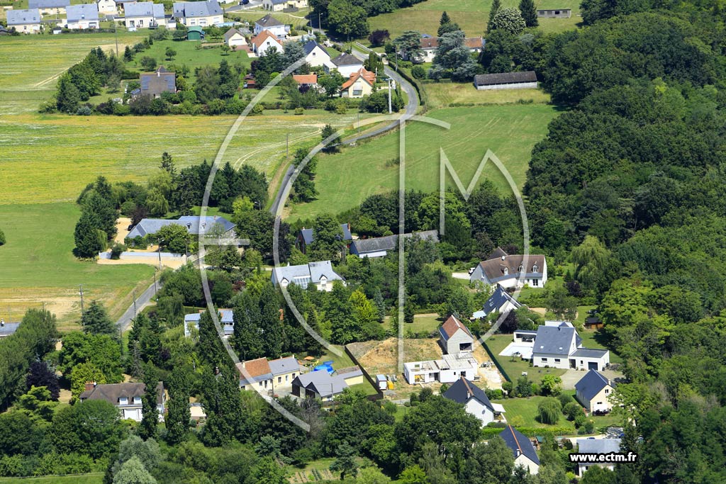 Photo arienne de la Membrolle-sur-Choisille (la Gaillardire)
