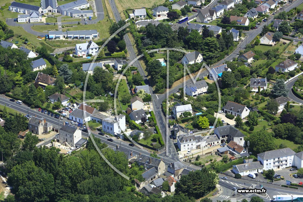 Photo arienne de la Membrolle-sur-Choisille (les Ponceaux)