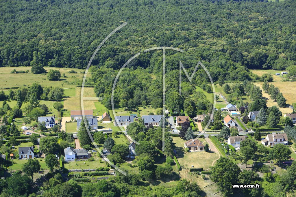 Photo arienne de Langeais (Bel-Air)