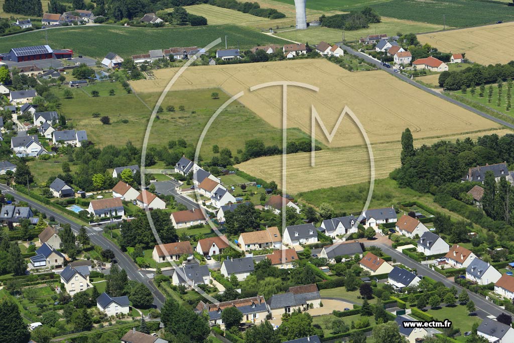 Photo arienne de Luynes (les Richardires)