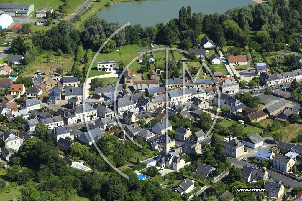 Photo arienne de Monnaie