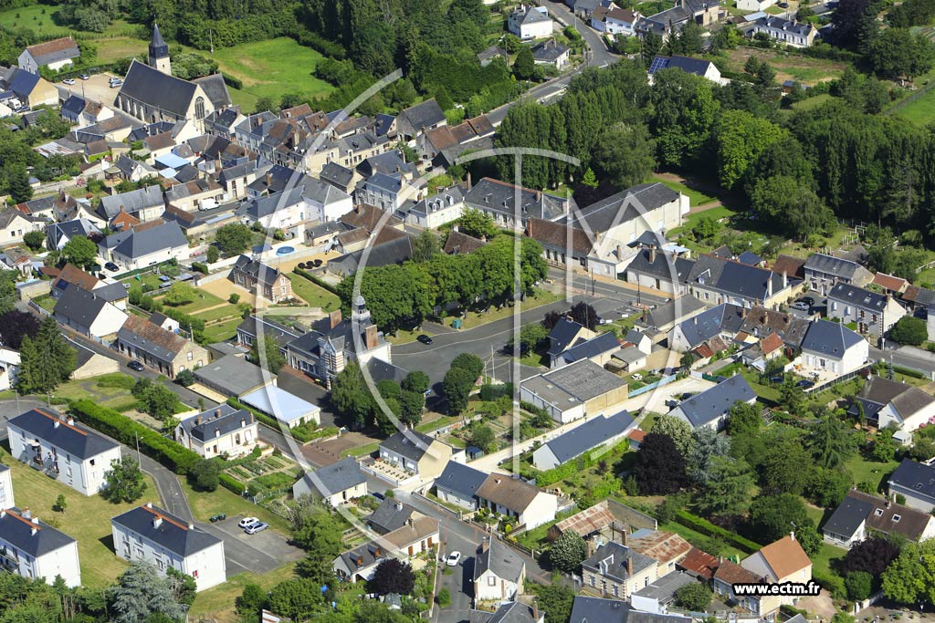 Photo arienne de Monnaie