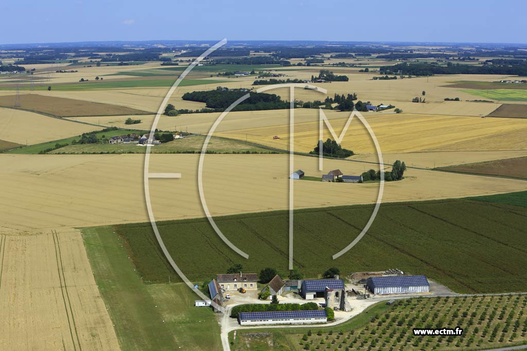 Photo arienne de Neuvy-le-Roi (Beauvais)