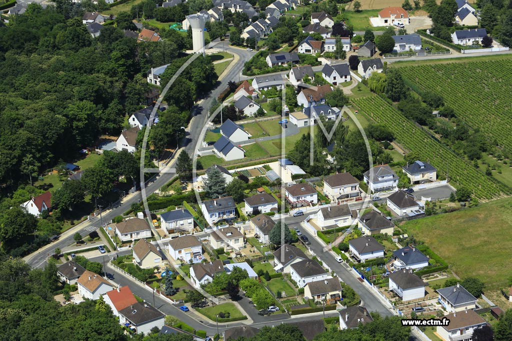 Photo arienne de Paray-Meslay (Frasne)