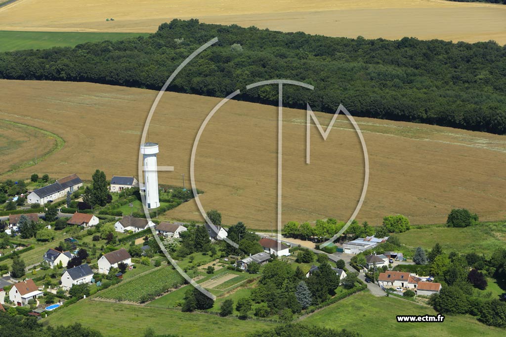 Photo arienne de Rouziers-de-Touraine